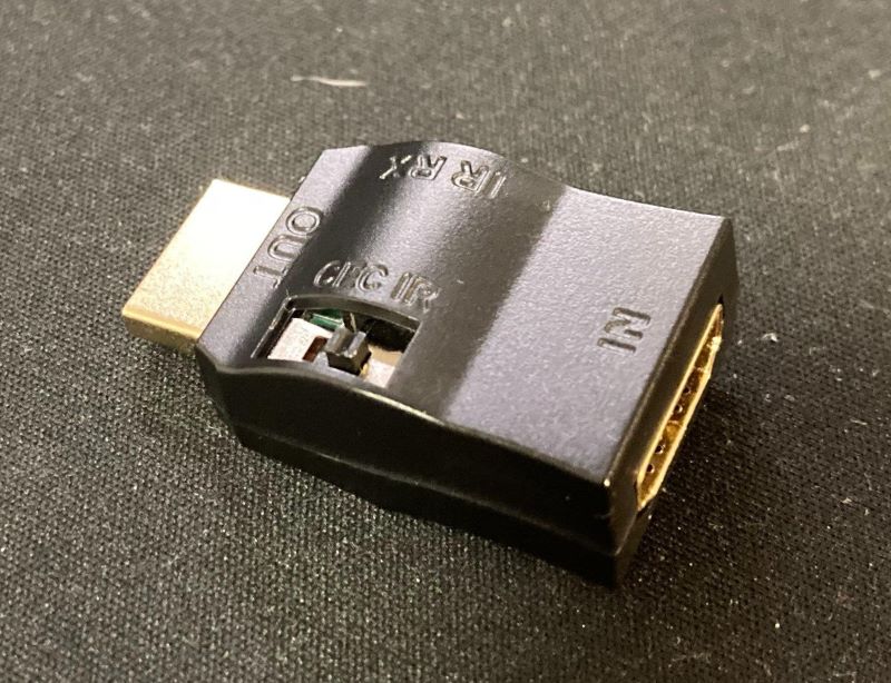 Spacetronik-SPH-IR01 as a HDMI-NON-CEC-Adapter